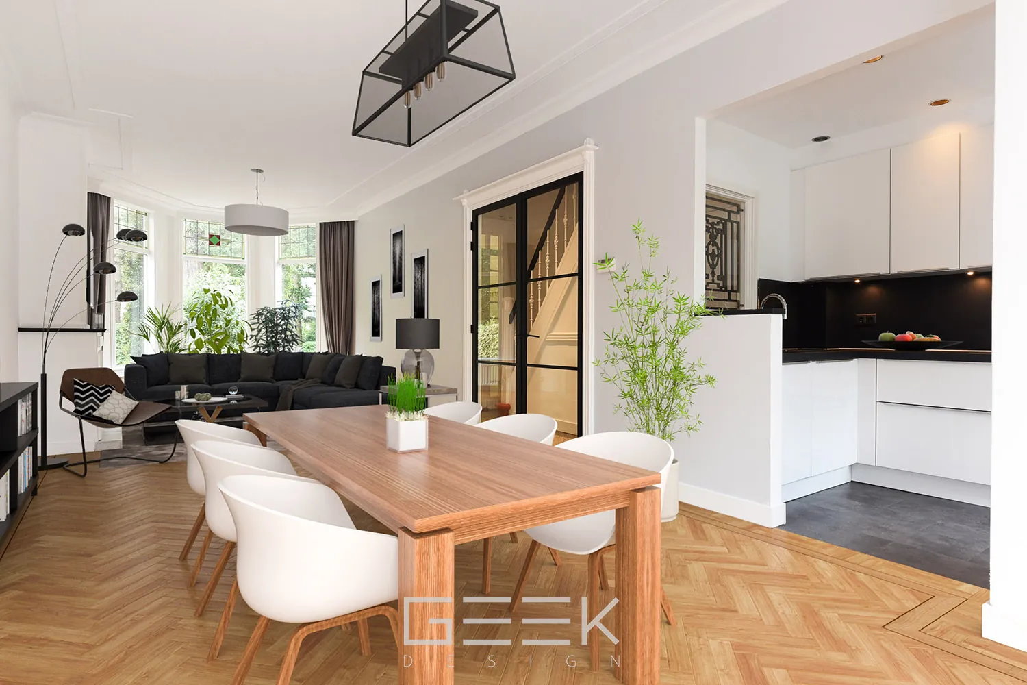 Eetkamer & keuken: na