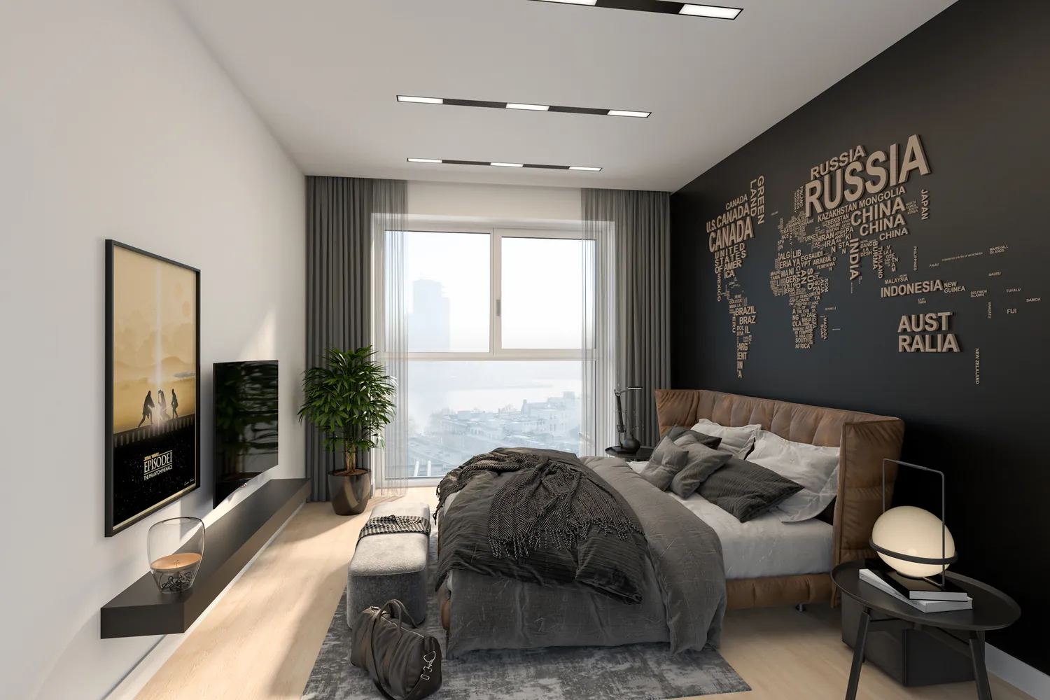 Slaapkamer: na